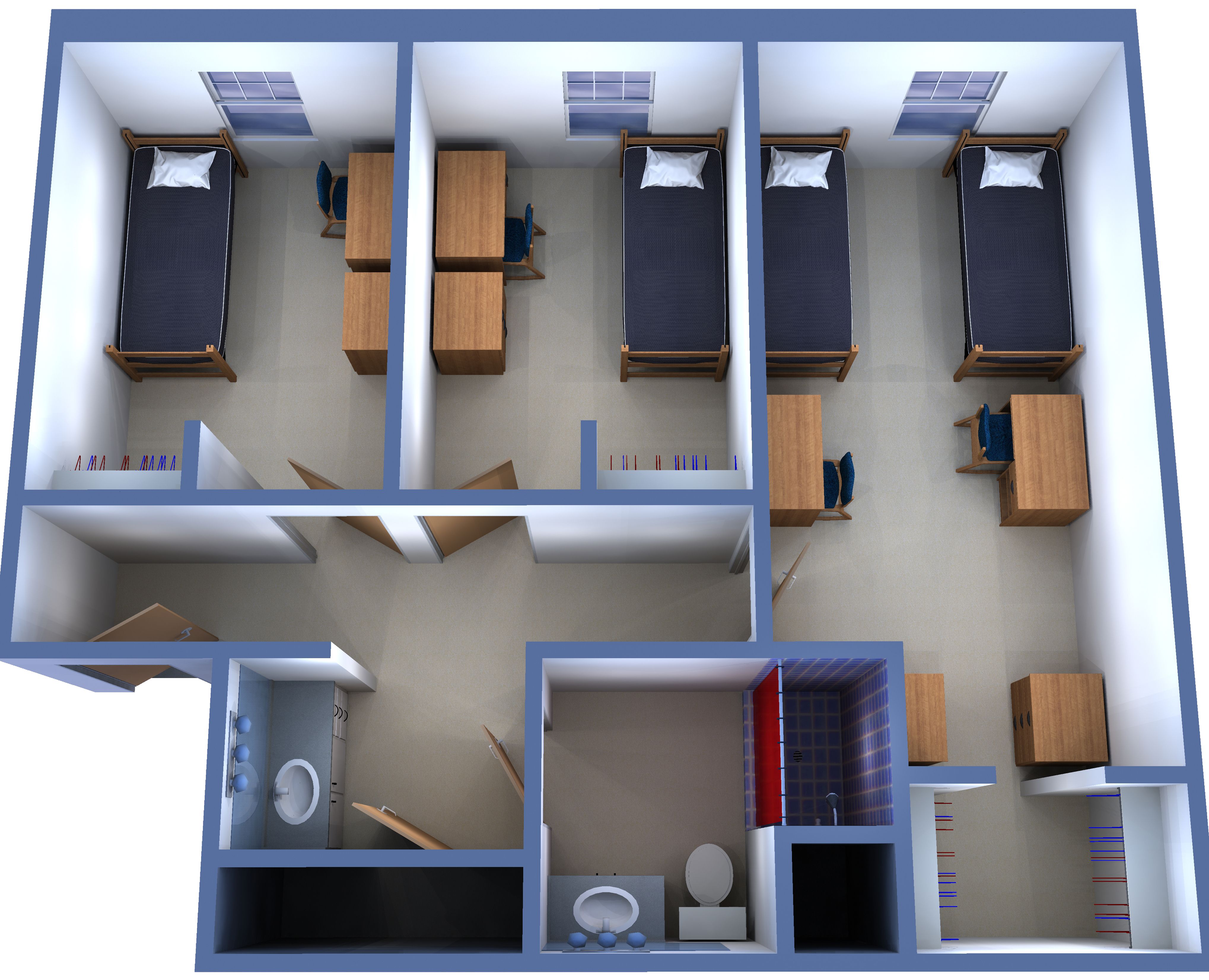 Pin by ~The EO’s~ on ~DORM IDEAS~ | Dorm layout, Dorm room layouts