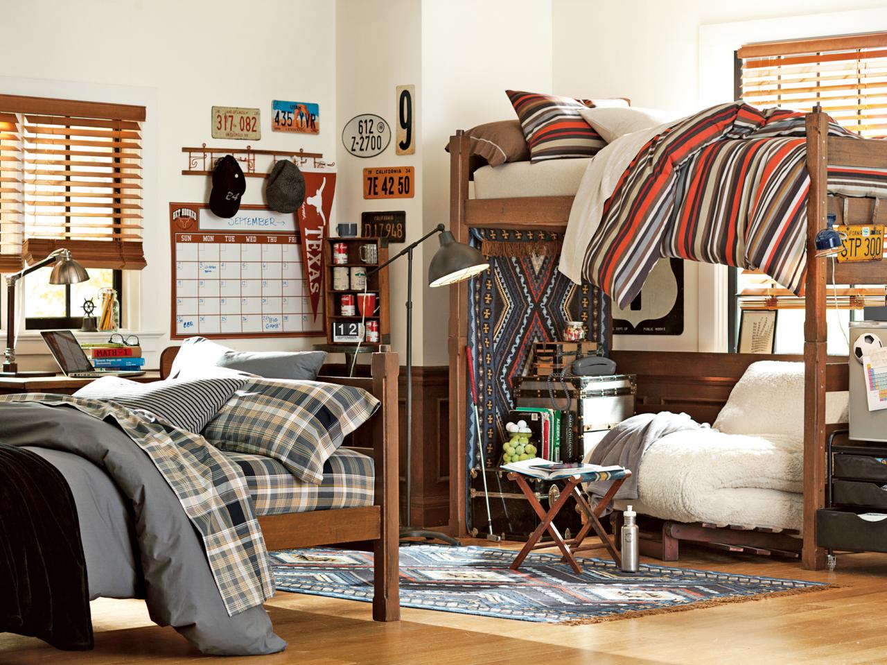 Dorm Room Storage, Seating, and Layout Checklist | HGTV